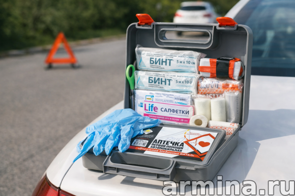 автомобильная аптечка 2026 состав по приказу 260н