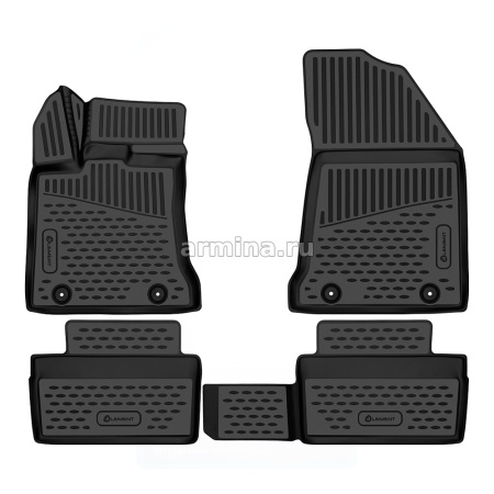 Коврики 3D в салон "Element" для GEELY Emgrand 7 SS11 2023- седан, полиуретан (4 шт.)