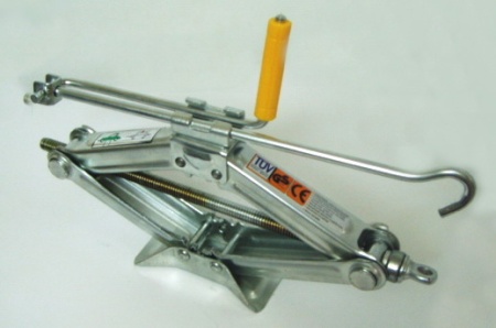 Домкрат ромбический 2 т "TOPAVTO" высота подъема 350 мм с сумкой /10