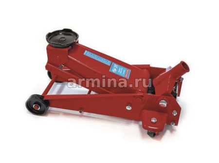 Домкрат подкатной 3,5 т "AUTOVIRAZH" AV-075203 высота подъема 495 мм