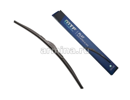 Щетка стеклоочистителя бескаркасная "MTF light" "SLIM FLAT" 400 мм-16'' графит (1 шт.) /10