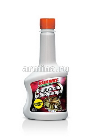 Очиститель карбюратора "RUNWAY" RW3017 300 мл /12