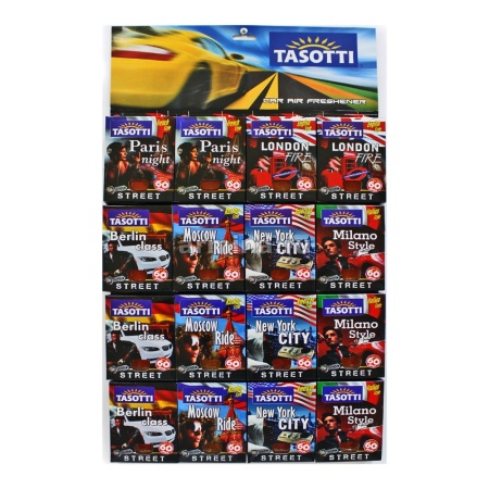 Ароматизатор "TASOTTI" жидкий на дефлектор "Street" /п-16/368
