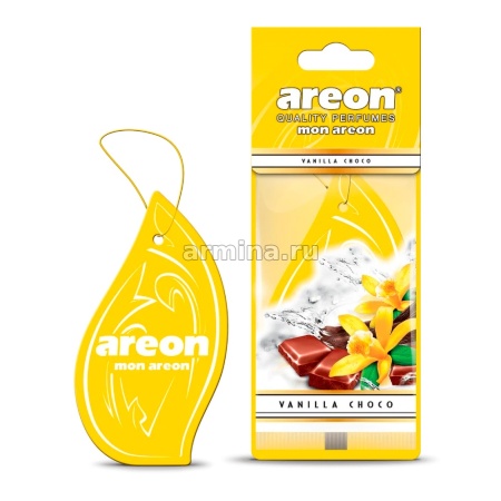 Ароматизатор "AREON" бумажный "MON AREON" Vanilla & Chocolate /уп-20/360