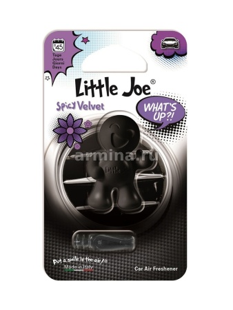 Ароматизатор "Little Joe OK" на дефлектор "Black" Spicy Velvet /блок 6/48