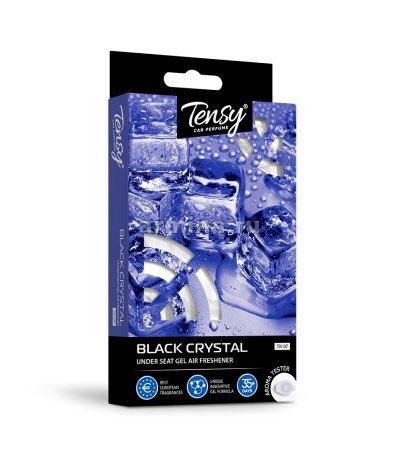Ароматизатор "TENSY" под сидение "Car Perfume" Черный лед, 110 г /40