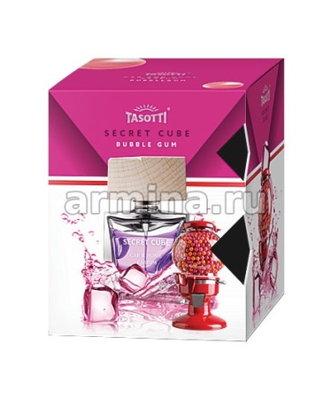 Ароматизатор "TASOTTI" спрей "SECRET CUBE" Bubble Gum, 50 мл /16/48