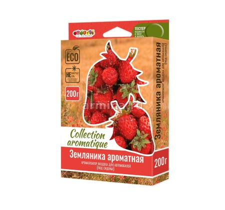 Ароматизатор "FOUETTE" под сидение "COLLECTION AROMATIQUE" CA-09 земляника ароматная, 200 мл /40 