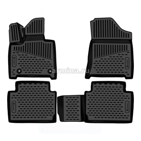 Коврики 3D в салон "Element" для HYUNDAI Santa Fe V (MX5) 2023 - 5 мест (4шт.)