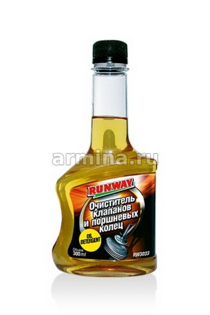 Очиститель клапанов и поршневых колец "RUNWAY" RW3033 300 мл /12