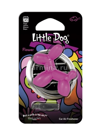 Ароматизатор "Little Dog" на дефлектор "Pink" Passion /блок 6/48
