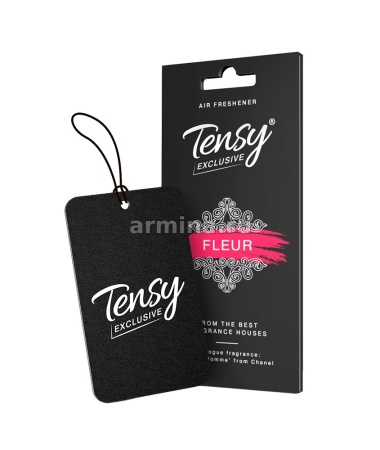 Ароматизатор "TENSY" бумажный "Exclusive" Fleur, Allure Homme от Chanel /блок 40