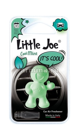Ароматизатор "Little Joe OK" на дефлектор "Lime Green" Fresh Mint /блок 6/48