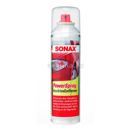 Пена универсальная "SONAX" 532100 для удаления насекомых, 250 мл /6