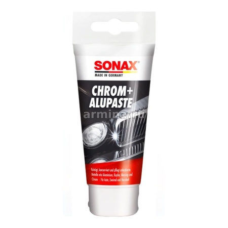 Паста для хрома и алюминия "SONAX" 308000, 75 мл /6