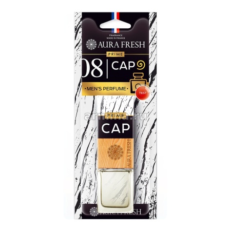 Ароматизатор "AURA FRESH" подвеска "PRIME CAP" №8 Lacoste-Lacoste Essential /20