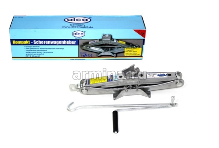 Домкрат ромбический 1,5 т "ALCA" 436000 высота подъема 385 мм /6