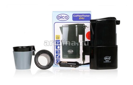 Кофеварка автомобильная "ALCA" 542240, 24В /20