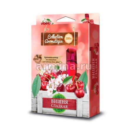 Ароматизатор "FOUETTE" под сидение "COLLECTION AROMATIQUE" CA-04 вишня сладкая, 200 мл /40