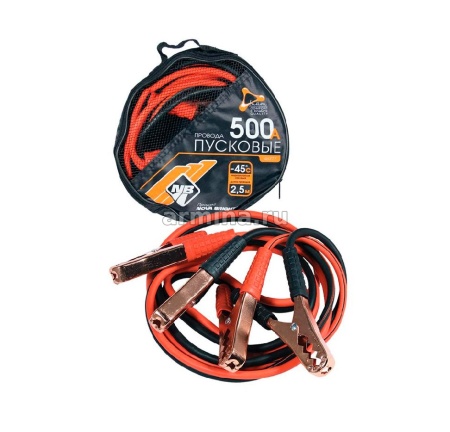 Провода пусковые "Nova Bright" Fusion 500А в сумке, 2.5 м (46777) /20