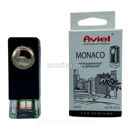 Ароматизатор "AVIEL" на дефлектор Slim "MONACO" 8 мл