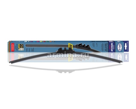 Щетка стеклоочистителя бескаркасная "ALCA" "SUPER FLAT" 430 мм-17" (047) (1 шт.) /50