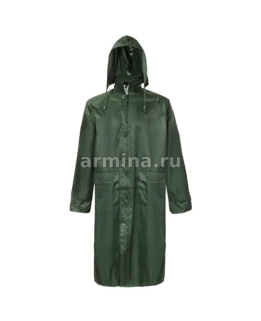 Плащ с застежкой на кнопках 