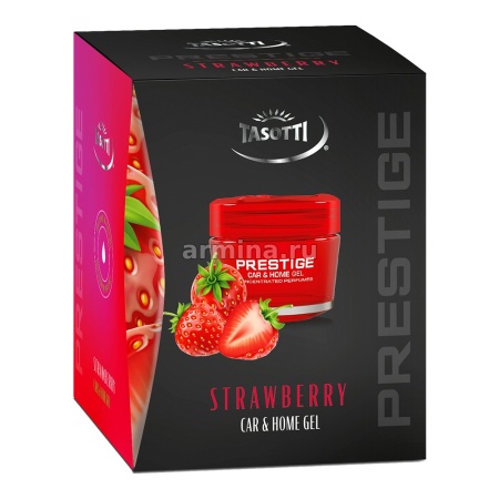 Ароматизатор "TASOTTI" гелевый "GEL PRESTIGE" "Strawberry" 50 мл /48
