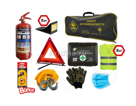 Набор автомобилиста, 20х50х10 см "ГЛАВДОР" GL-776 "Автотехосмотр" /4
