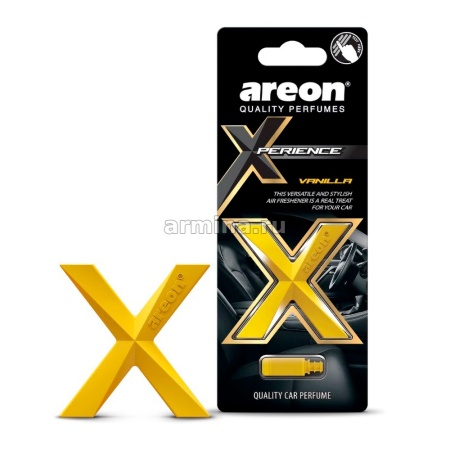 Ароматизатор "AREON" на дефлектор "Xperience" Ваниль /уп-24