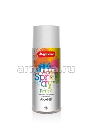 Краска матовая "MAGICLINE" RAL 9016 (420) белая, 265 г /12