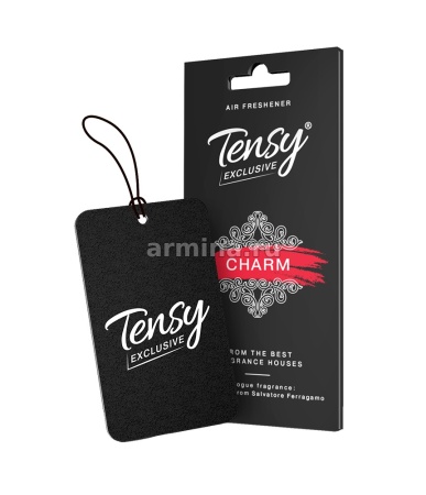 Ароматизатор "TENSY" бумажный "Exclusive" Шарм, Signorina от Salvatore Ferragamo /блок 40