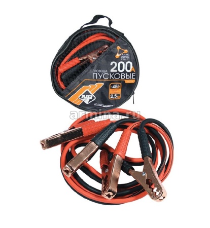 Провода пусковые "Nova Bright" Fusion 200А в сумке, 2.5 м (46774) /24