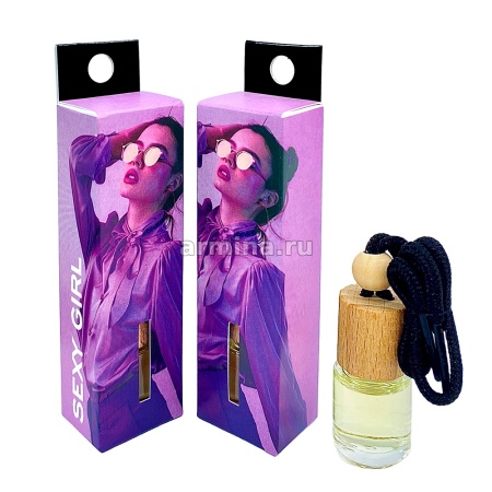 Ароматизатор "FRESH ESCAPE" флакон с деревянной крышкой "Sexy girl" 4мл/блок 36