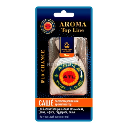 Ароматизатор "AROMA TOP LINE" мешочек Саше №10 "Chance"