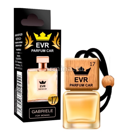 Ароматизатор "EVR Parfum CAR" флакон с деревянной крышкой по мотивам №17 Chanel Gabrielle wom /10