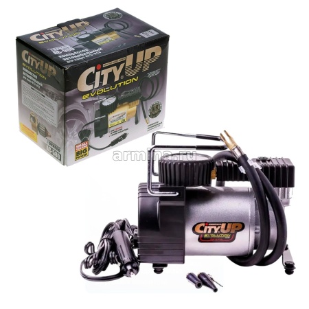 Компрессор "CityUP" AC-580 "Evolution" (Tornado) металл. корпус, сумка, 30 л/мин, 10A, 12В /8