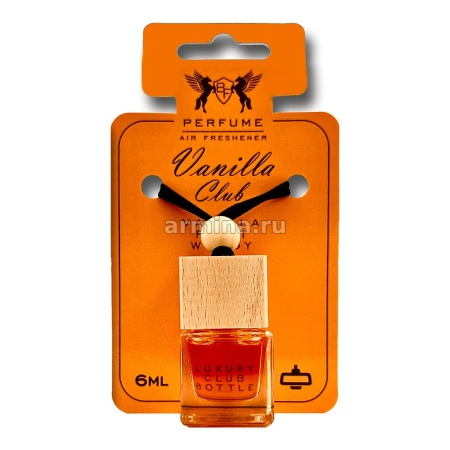 Ароматизатор "LUXURY CLUB" флакон Vanilla по мотивам Gold Vanilla/16