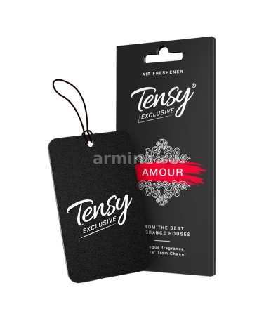 Ароматизатор "TENSY" бумажный "Exclusive" Amour, Allure от Chanel /блок 40