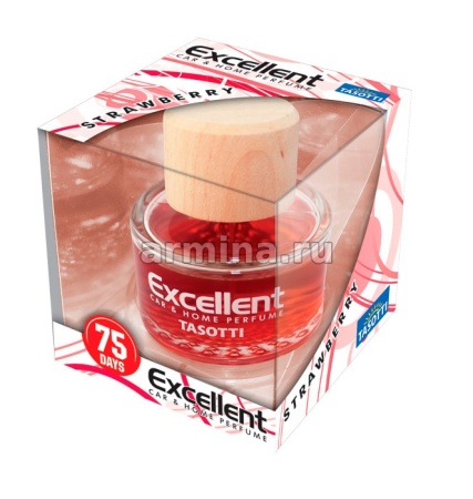 Ароматизатор "TASOTTI" спрей "EXCELLENT" Strawberry, 60 мл /16/48