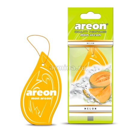 Ароматизатор "AREON" бумажный "MON AREON" Melon /уп-20/360