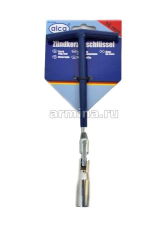 Ключ свечной "ALCA" 416160 16 мм /60