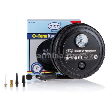 Компрессор "ALCA" "Колесо" 241000 12В, 10 Бар, шкала до 7 Бар /2