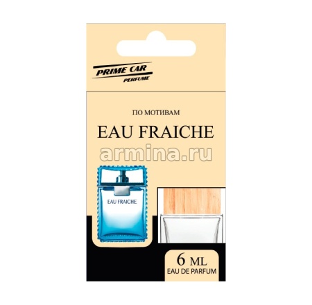 Ароматизатор "PRIME CAR" флакон с деревянной крышкой "Versace Eau Fraiche" №7, 6 мл /20